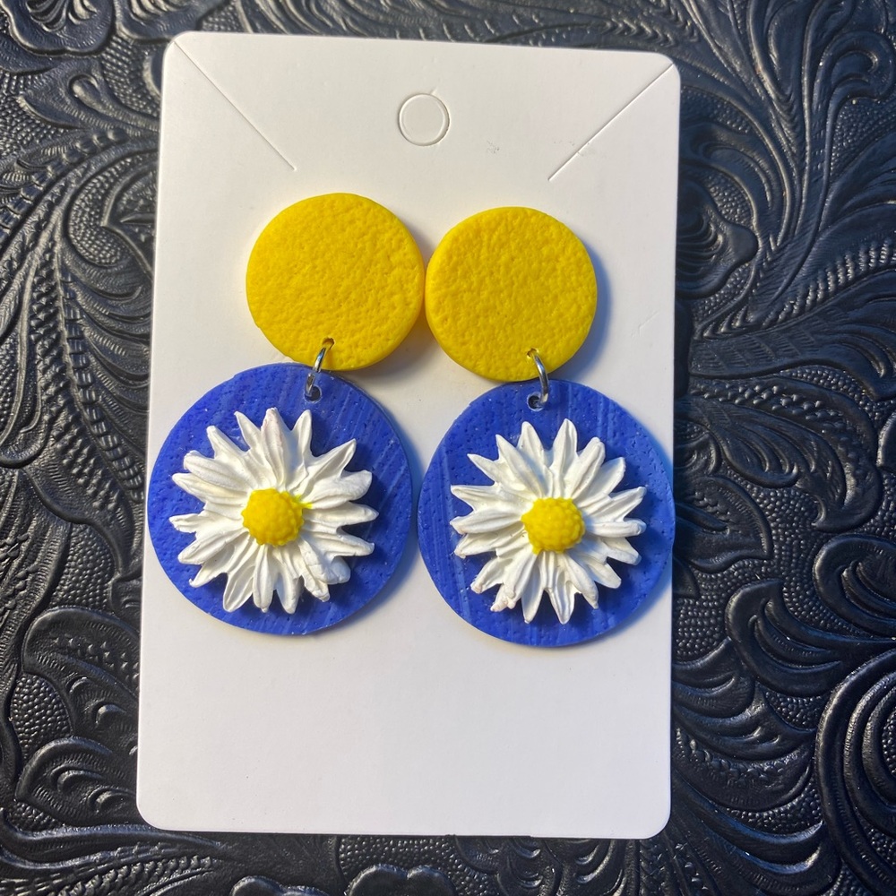 Clay earrings
